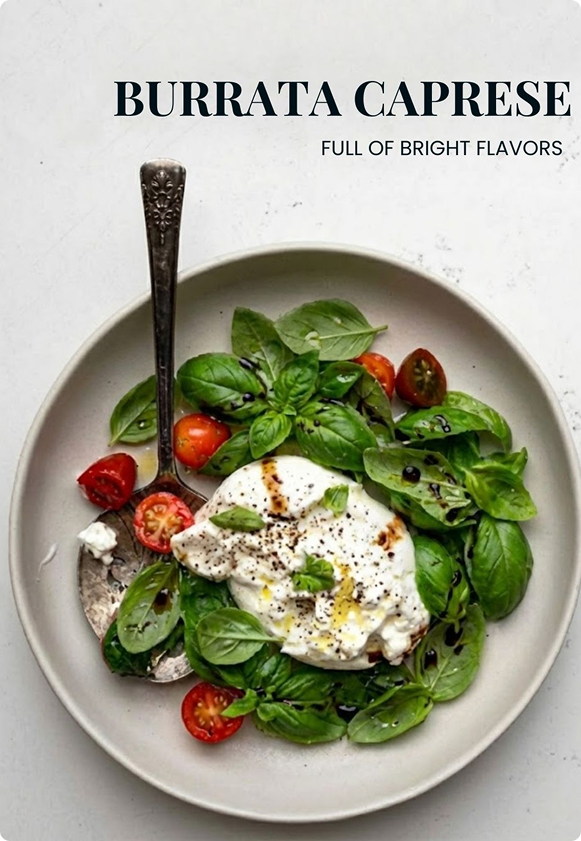 Burrata Caprese